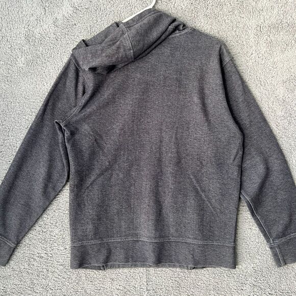 Tapout Hoodie Mens Small Gray Pullover Sweatshirt Logo Print Performance MMA - Picture 2 of 11